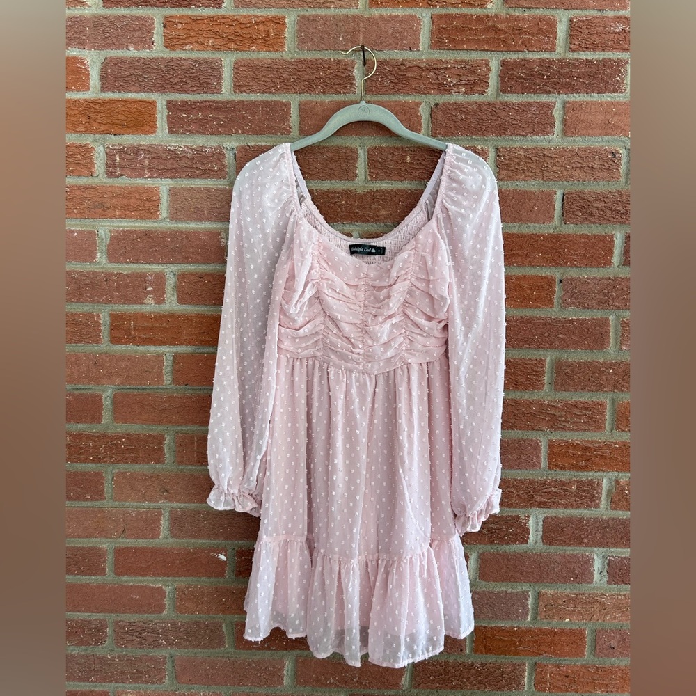 Pink Mini Dress